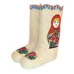 Валенки "Матрешка" (0143А)