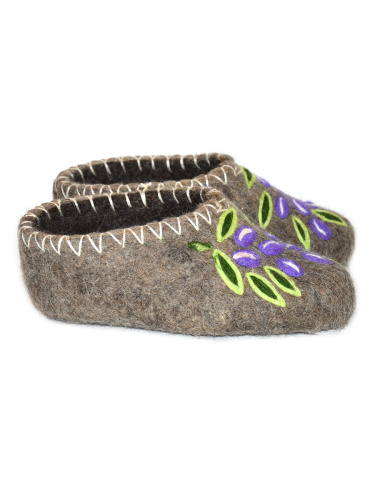 Тапочки женские "Виноград" (Т102Н) фото 4