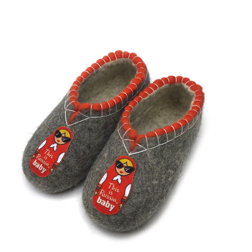 Тапочки женские "Матрешка" (Т366)