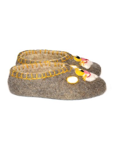 Тапочки женские "Кошки" (Т028Н) фото 5