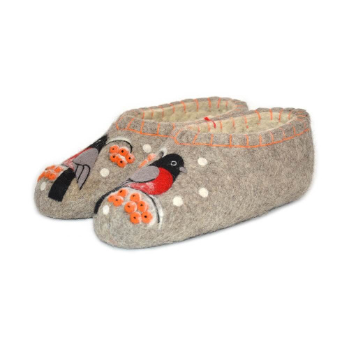 Тапочки женские "Перелетные птицы" (Т163Н) фото 7