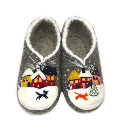 Тапочки женские "Домик в деревне" (Т342Н)