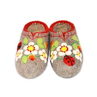 Тапочки женские "Цветочный венок" (Т161Н)