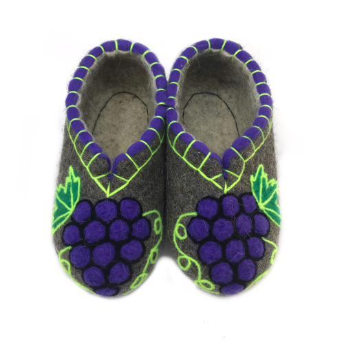 Тапочки женские "Виноград" (Т352Н) Тапочки женские "Виноград" (Т352Н)