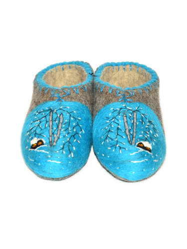 Тапочки женские "Березки" (Т042Н)